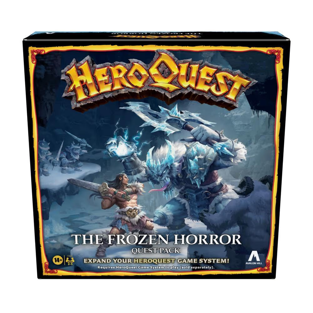 Avalon Hill HeroQuest The Frozen Horror Quest
