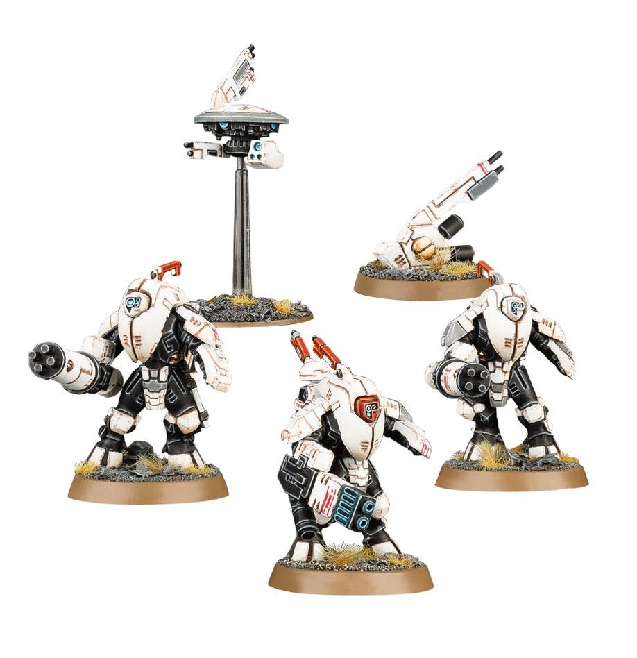 T'Au Empire - Stealth Battlesuits