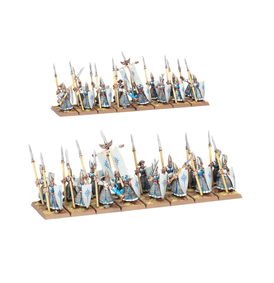 Warhammer The Old World: High Elf Realms Elven Spearmen