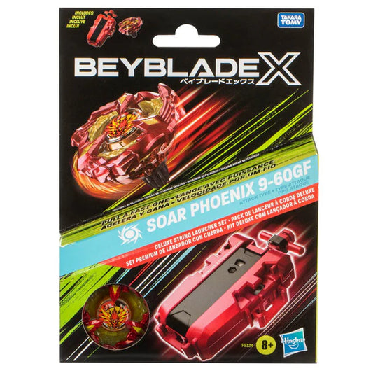 Beyblade X Soar Phoenix String Launcher