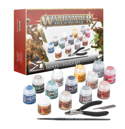 AOS Paints + Tools Set