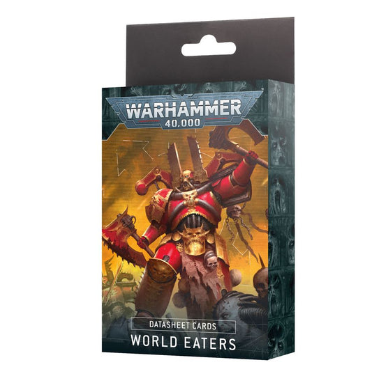 Warhammer 40K Datasheet Cards: World Eaters