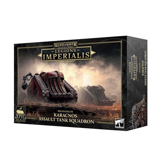 Warhammer The Horus Heresy: Mechanicum Karcnos Assault Tank Squadron