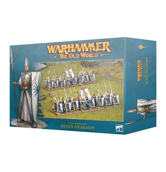 Warhammer The Old World: High Elf Realms Elven Spearmen