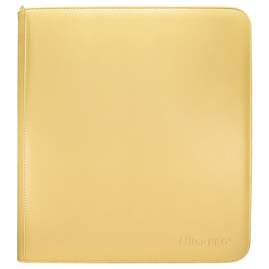 Ultra PRO: 12-Pocket Zippered PRO-Binder - Vivid (Yellow)